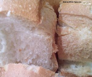 Puzzle Φέτες άσπρο ψωμί